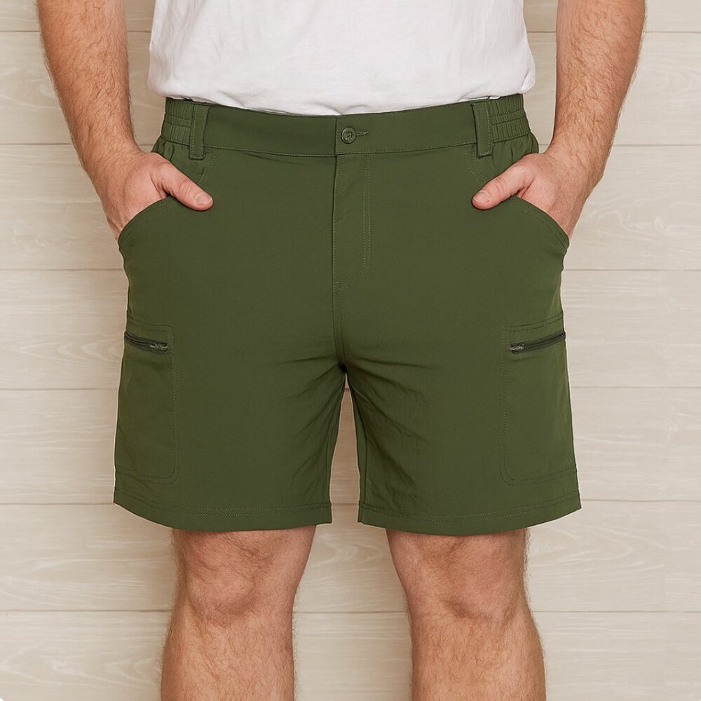 Willit Men's Green Outdoors Hiking Fishing Classic Fit Cargo Shorts size XXL